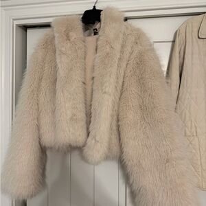 Wild Fable Cream Teddy Jacket